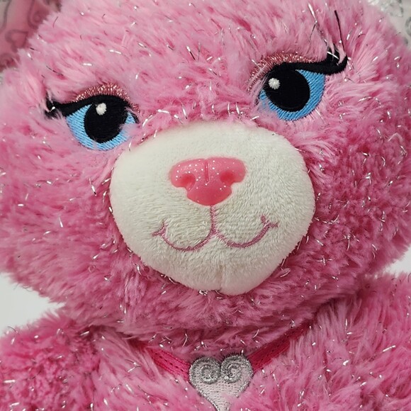 Build A Bear Purrincess Kitty Cat Pink Plush Stuffed Animal BAB - Picture 4 of 10